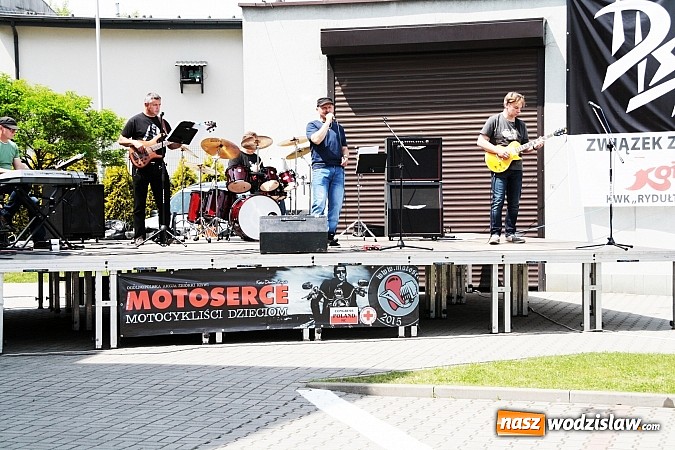 Zdjęcie w galerii na portalu naszwodzislaw.com: Akcja Motoserce 2015 w Pszowie wiadomości z regionu
