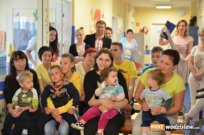 Zdjęcie w galerii na portalu naszwodzislaw.com: Świętowali Dzień Dziecka w wodzisławskim i rydułtowskim szpitalu  wiadomości z regionu
