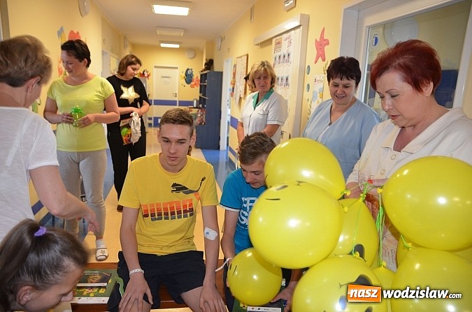 Zdjęcie w galerii na portalu naszwodzislaw.com: Świętowali Dzień Dziecka w wodzisławskim i rydułtowskim szpitalu  wiadomości z regionu
