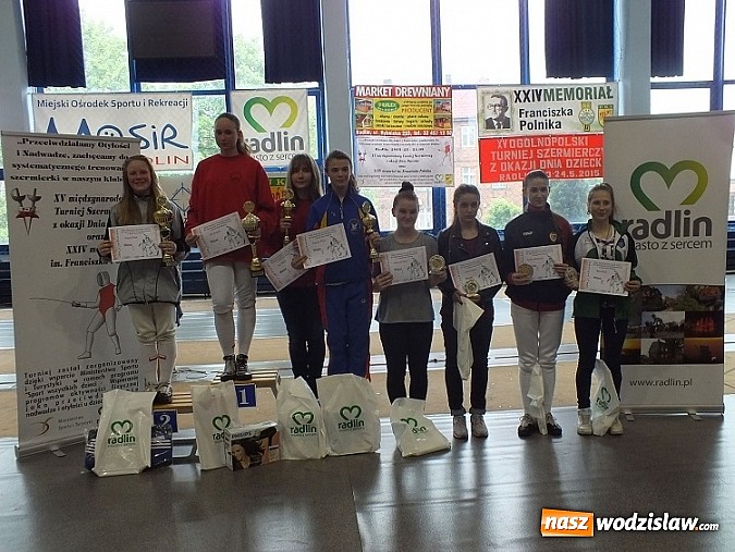 Zdjęcie w galerii na portalu naszwodzislaw.com: XV Ogólnopolski Turniej Szermierczy w Radlinie  wiadomości z regionu