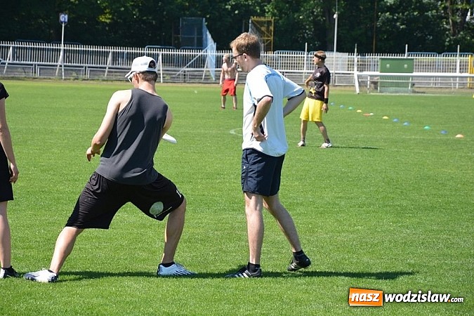 Zdjęcie w galerii na portalu naszwodzislaw.com: Międzynarodowy Turniej Frisbee w Wodzisławiu Śląskim wiadomości z regionu