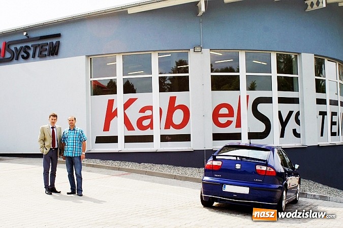 Zdjęcie w galerii na portalu naszwodzislaw.com: Firma Kabel System rusza z działalnością w Mszanie  wiadomości z regionu