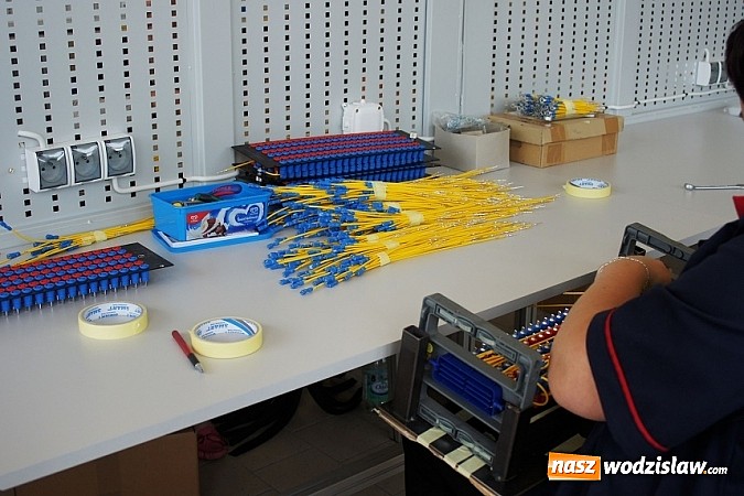 Zdjęcie w galerii na portalu naszwodzislaw.com: Firma Kabel System rusza z działalnością w Mszanie  wiadomości z regionu