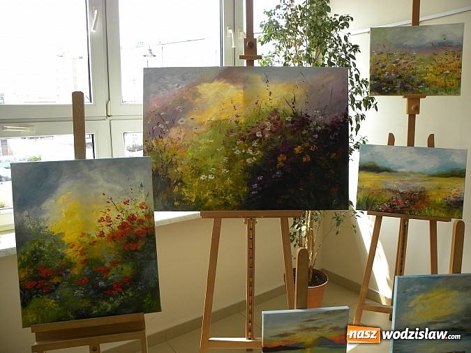 Zdjęcie w galerii na portalu naszwodzislaw.com: Nowa - wakacyjna wystawa w Galerii pod Fikusem! wiadomości z regionu