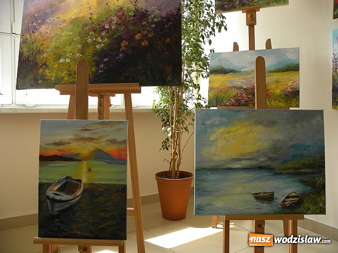 Zdjęcie w galerii na portalu naszwodzislaw.com: Nowa - wakacyjna wystawa w Galerii pod Fikusem! wiadomości z regionu