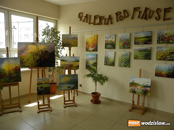 Zdjęcie w galerii na portalu naszwodzislaw.com: Nowa - wakacyjna wystawa w Galerii pod Fikusem! wiadomości z regionu