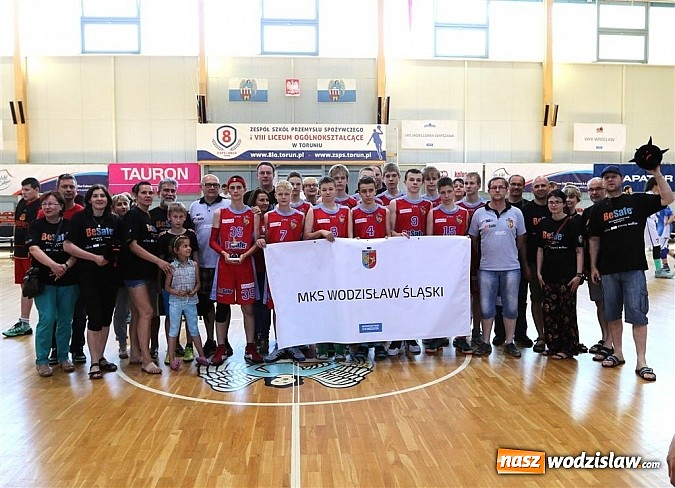 Zdjęcie w galerii na portalu naszwodzislaw.com: Koszykarze MKS Wodzisław Śląski zdobywcą szóstego miejsca w Finałach Mistrzostw Polski w Toruniu! wiadomości z regionu