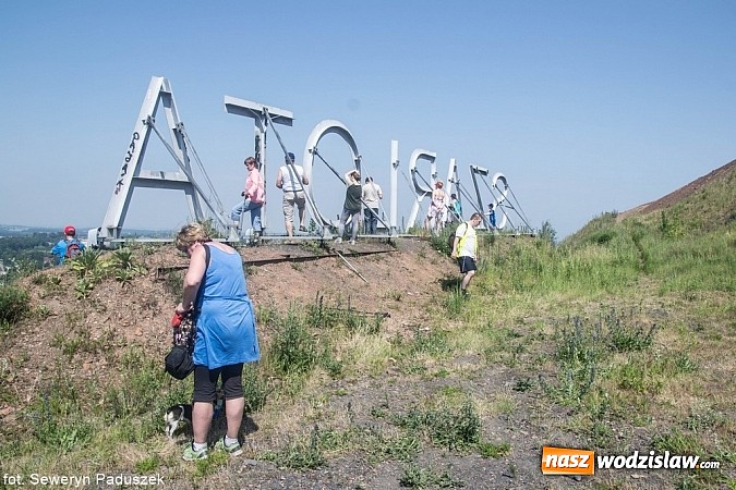 Zdjęcie w galerii na portalu naszwodzislaw.com: Rydułtowy widziane z linksztangi wiadomości z regionu