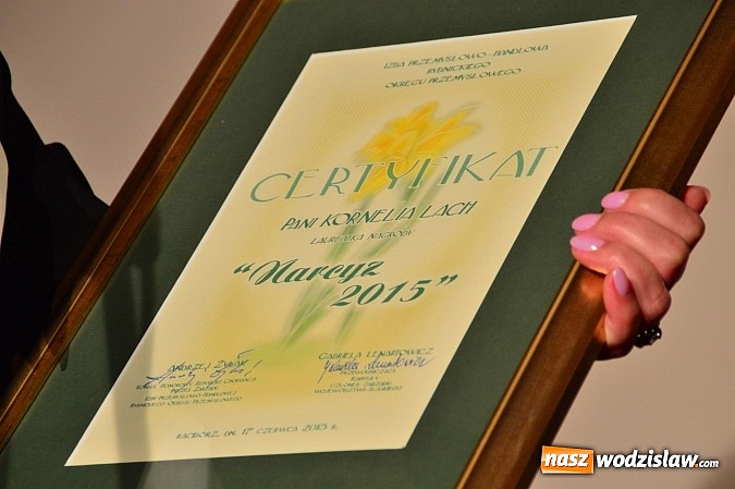 Zdjęcie w galerii na portalu naszwodzislaw.com: Mieszkanki powiatu wodzisławskiego laureatkami nagrody Narcyz 2015 wiadomości z regionu