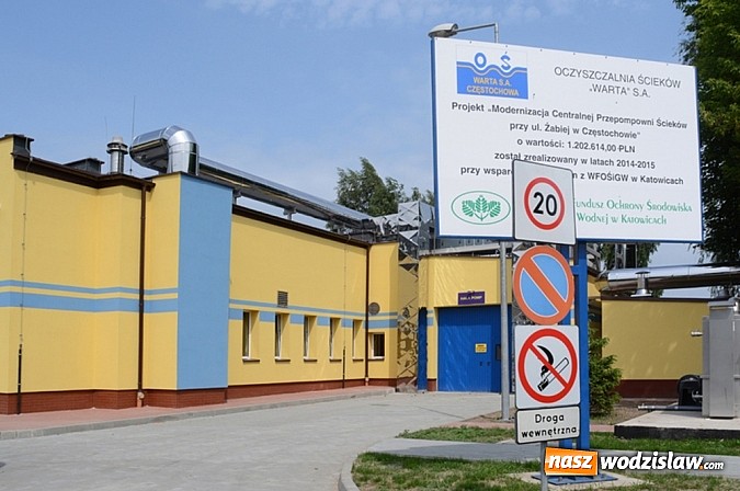 Zdjęcie w galerii na portalu naszwodzislaw.com: Zakończyła się rozbudowa i modernizacja Oczyszczalni Ścieków „Warta” w Częstochowie wiadomości z regionu