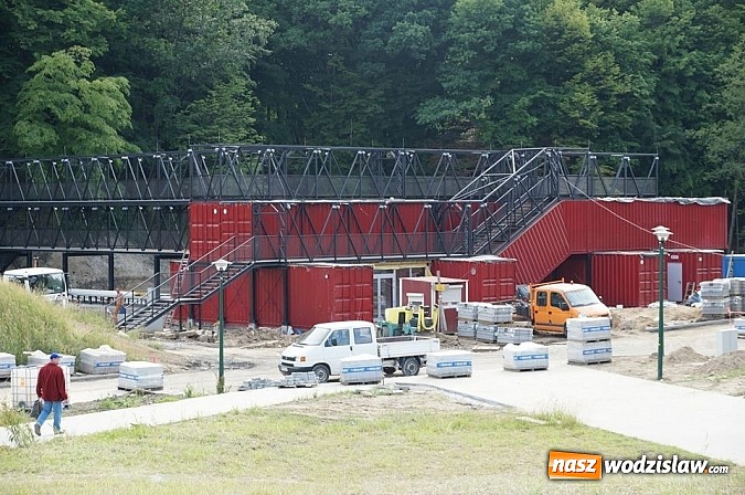 Zdjęcie w galerii na portalu naszwodzislaw.com: Co dzieje się na placu budowy Rodzinnego Parku Rozrywki? wiadomości z regionu