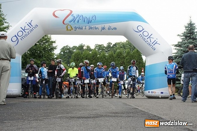 Zdjęcie w galerii na portalu naszwodzislaw.com: Największa impreza rowerowa trwa od wczoraj w Mszanie. Na starcie 200 zawodników z całej Polski! wiadomości z regionu