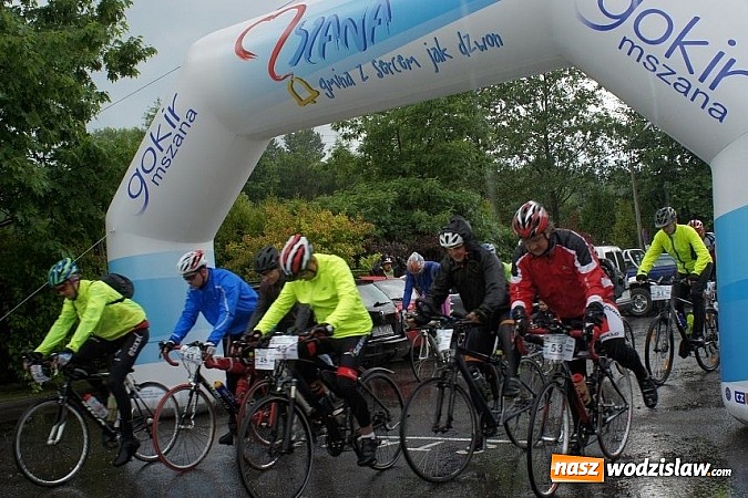 Zdjęcie w galerii na portalu naszwodzislaw.com: Największa impreza rowerowa trwa od wczoraj w Mszanie. Na starcie 200 zawodników z całej Polski! wiadomości z regionu
