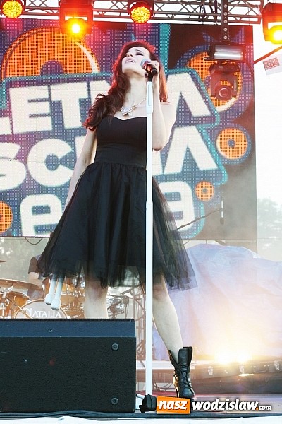 Zdjęcie w galerii na portalu naszwodzislaw.com: Agnieszka Chylińska gwiazdą wieczoru tegorocznych Dni Wodzisławia Śląskiego wiadomości z regionu