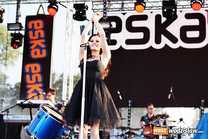 Zdjęcie w galerii na portalu naszwodzislaw.com: Agnieszka Chylińska gwiazdą wieczoru tegorocznych Dni Wodzisławia Śląskiego wiadomości z regionu