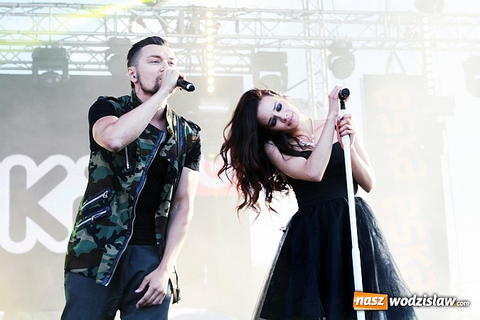 Zdjęcie w galerii na portalu naszwodzislaw.com: Agnieszka Chylińska gwiazdą wieczoru tegorocznych Dni Wodzisławia Śląskiego wiadomości z regionu