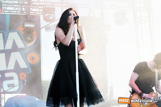 Zdjęcie w galerii na portalu naszwodzislaw.com: Agnieszka Chylińska gwiazdą wieczoru tegorocznych Dni Wodzisławia Śląskiego wiadomości z regionu