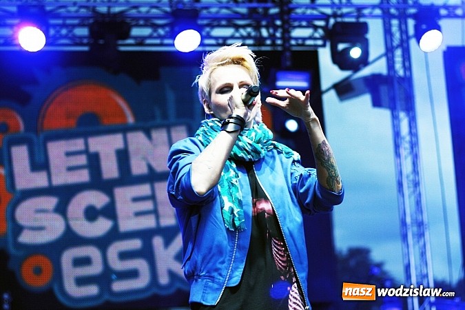 Zdjęcie w galerii na portalu naszwodzislaw.com: Agnieszka Chylińska gwiazdą wieczoru tegorocznych Dni Wodzisławia Śląskiego wiadomości z regionu