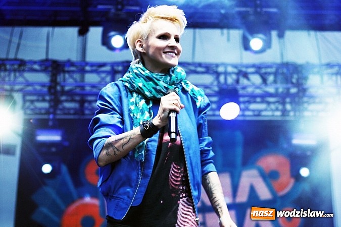 Zdjęcie w galerii na portalu naszwodzislaw.com: Agnieszka Chylińska gwiazdą wieczoru tegorocznych Dni Wodzisławia Śląskiego wiadomości z regionu