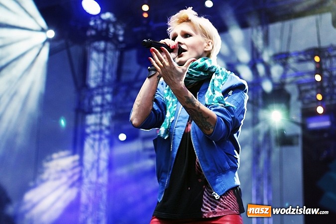 Zdjęcie w galerii na portalu naszwodzislaw.com: Agnieszka Chylińska gwiazdą wieczoru tegorocznych Dni Wodzisławia Śląskiego wiadomości z regionu