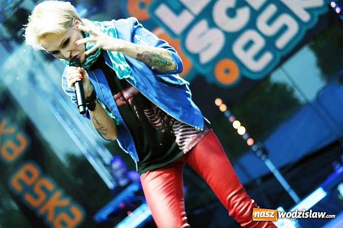 Zdjęcie w galerii na portalu naszwodzislaw.com: Agnieszka Chylińska gwiazdą wieczoru tegorocznych Dni Wodzisławia Śląskiego wiadomości z regionu