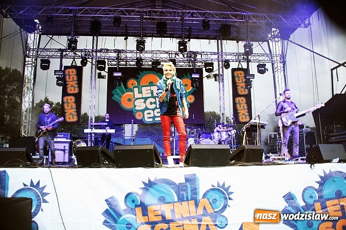 Zdjęcie w galerii na portalu naszwodzislaw.com: Agnieszka Chylińska gwiazdą wieczoru tegorocznych Dni Wodzisławia Śląskiego wiadomości z regionu