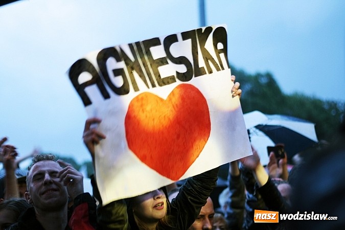 Zdjęcie w galerii na portalu naszwodzislaw.com: Agnieszka Chylińska gwiazdą wieczoru tegorocznych Dni Wodzisławia Śląskiego wiadomości z regionu