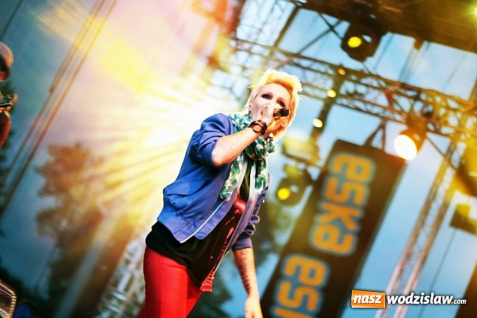 Zdjęcie w galerii na portalu naszwodzislaw.com: Agnieszka Chylińska gwiazdą wieczoru tegorocznych Dni Wodzisławia Śląskiego wiadomości z regionu