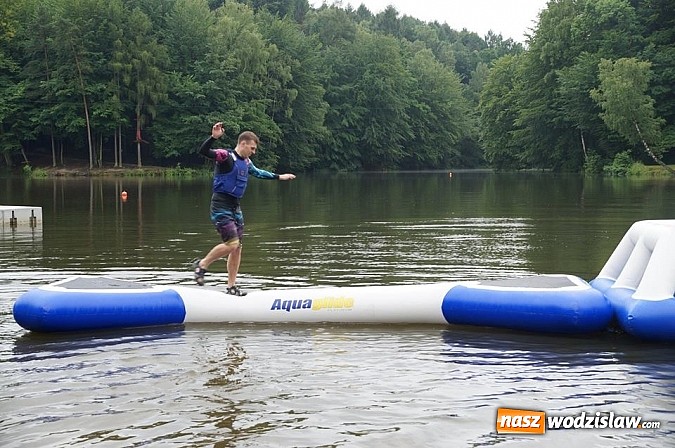 Zdjęcie w galerii na portalu naszwodzislaw.com:  Na Balatonie pojawił się pływający plac zabaw  wiadomości z regionu