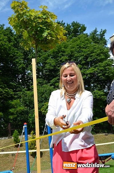 Zdjęcie w galerii na portalu naszwodzislaw.com: Mały Park Bezpiecznej Rozrywki powstał przy szkole specjalnej w Wodzisławiu Śl. wiadomości z regionu