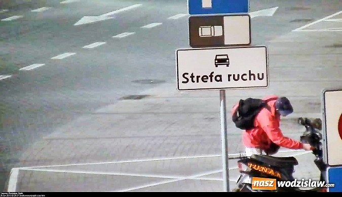Zdjęcie w galerii na portalu naszwodzislaw.com: W środku nocy pr&oacute;bował ukraść skuter znajdujący się przy Galerii Karuzela wiadomości z regionu