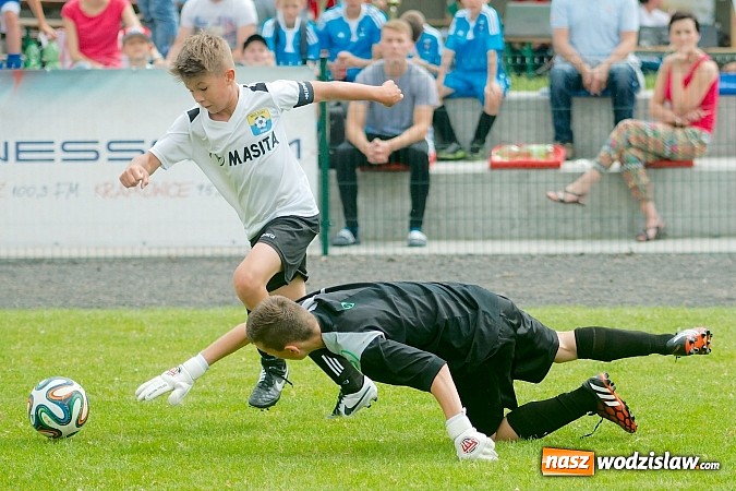 Zdjęcie w galerii na portalu naszwodzislaw.com: Twork&oacute;w Cup 2015: Emocjonujące potyczki w Tworkowie. Piłkarze MKP Odra Wodzisław na podium wiadomości z regionu