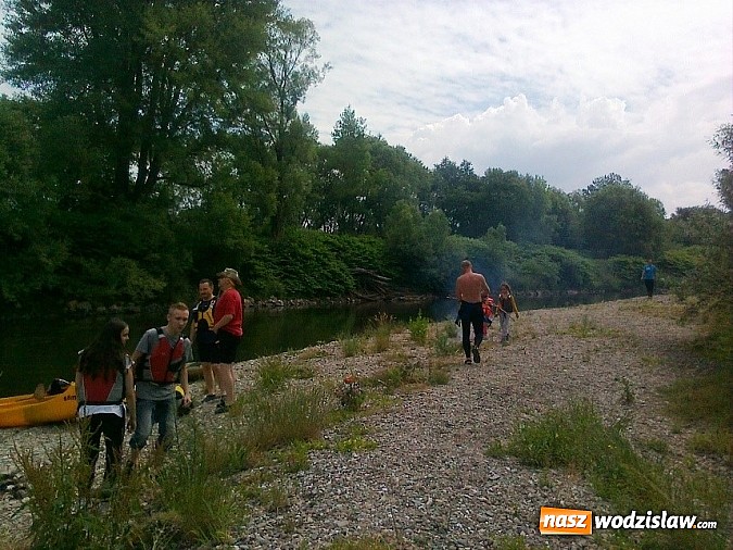 Zdjęcie w galerii na portalu naszwodzislaw.com: Mieszkańcy Mszany po raz drugi wzięli udział w spływie kajakowym wiadomości z regionu