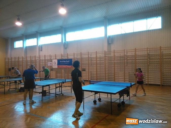 Zdjęcie w galerii na portalu naszwodzislaw.com: Drugi turniej z cyklu XXV Grand Prix Wodzisławia Śląskiego w tenisie stołowym wiadomości z regionu