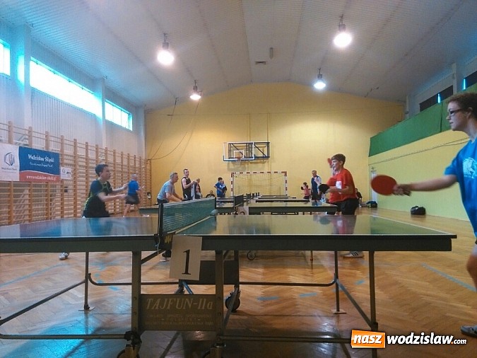 Zdjęcie w galerii na portalu naszwodzislaw.com: Drugi turniej z cyklu XXV Grand Prix Wodzisławia Śląskiego w tenisie stołowym wiadomości z regionu