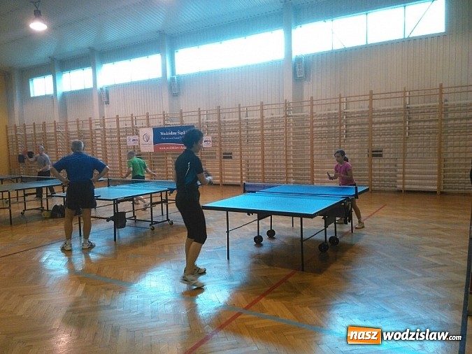 Zdjęcie w galerii na portalu naszwodzislaw.com: Drugi turniej z cyklu XXV Grand Prix Wodzisławia Śląskiego w tenisie stołowym wiadomości z regionu