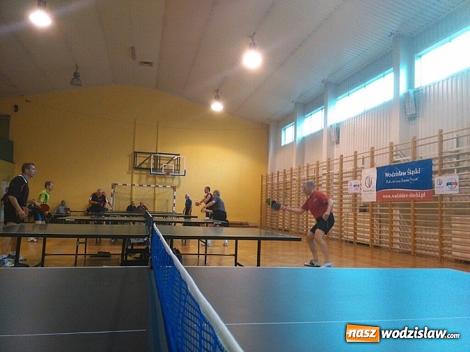 Zdjęcie w galerii na portalu naszwodzislaw.com: Drugi turniej z cyklu XXV Grand Prix Wodzisławia Śląskiego w tenisie stołowym wiadomości z regionu