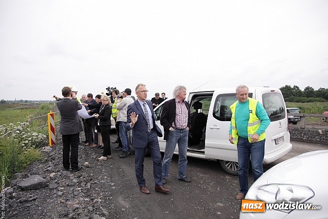 Zdjęcie w galerii na portalu naszwodzislaw.com: Zbiornik Racibórz. W 2018 roku przecięcie wstęgi wiadomości z regionu