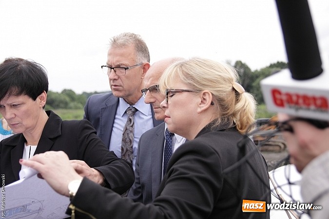 Zdjęcie w galerii na portalu naszwodzislaw.com: Zbiornik Racibórz. W 2018 roku przecięcie wstęgi wiadomości z regionu