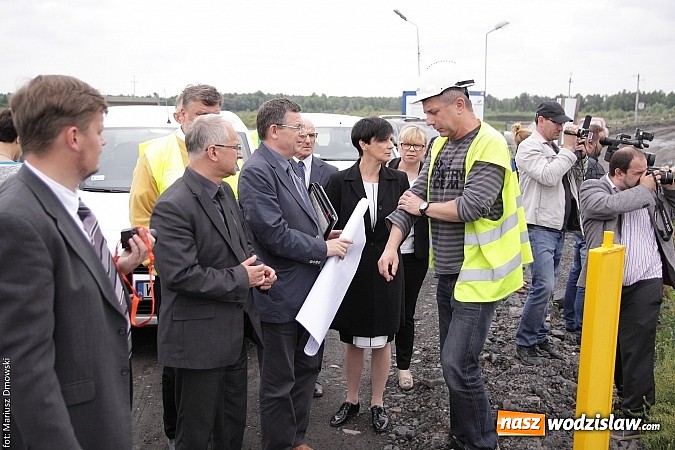 Zdjęcie w galerii na portalu naszwodzislaw.com: Zbiornik Racibórz. W 2018 roku przecięcie wstęgi wiadomości z regionu