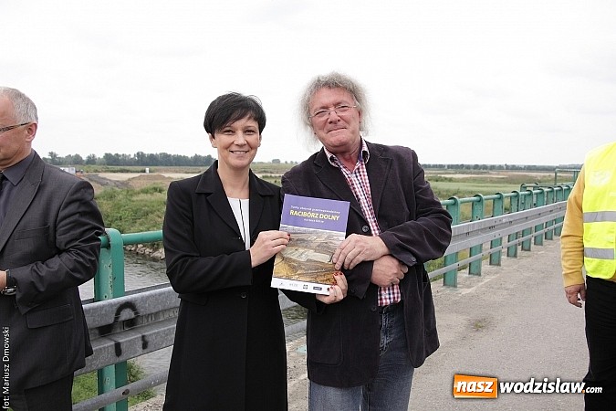 Zdjęcie w galerii na portalu naszwodzislaw.com: Zbiornik Racibórz. W 2018 roku przecięcie wstęgi wiadomości z regionu