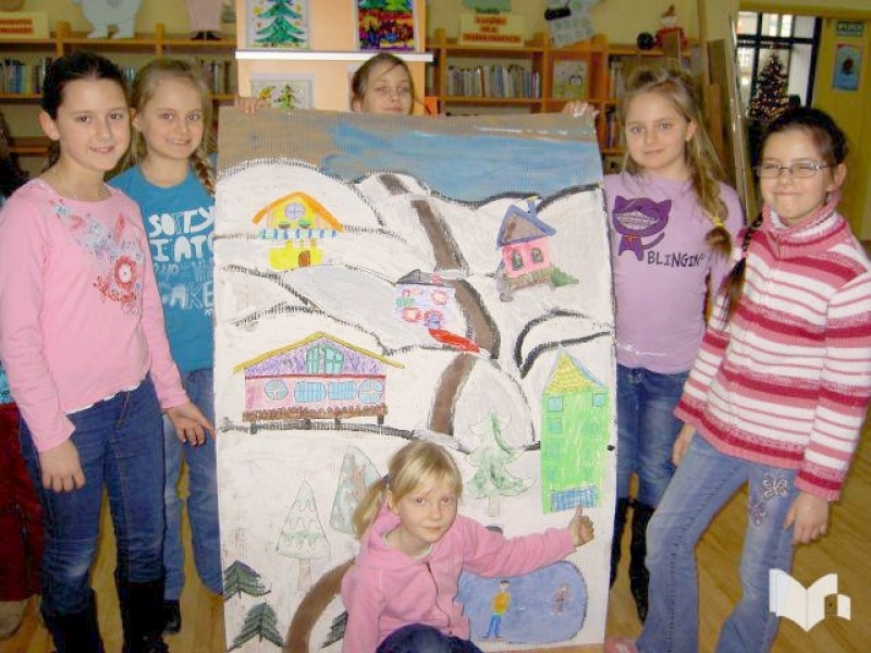 Zdjęcie w galerii na portalu naszwodzislaw.com: Ferie w bibliotece na półmetku wiadomości z regionu