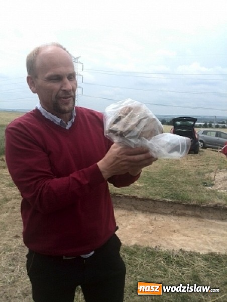 Zdjęcie w galerii na portalu naszwodzislaw.com: W Lubomi podczas prac archeologicznych odnaleziono szkielet kobiety wiadomości z regionu