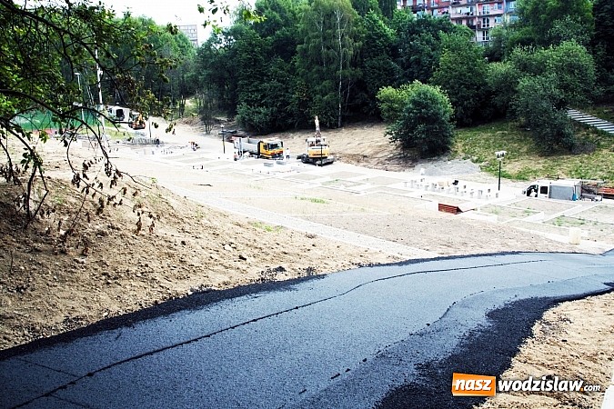 Zdjęcie w galerii na portalu naszwodzislaw.com: Budowa Rodzinnego Parku Rozrywki na finiszu  wiadomości z regionu