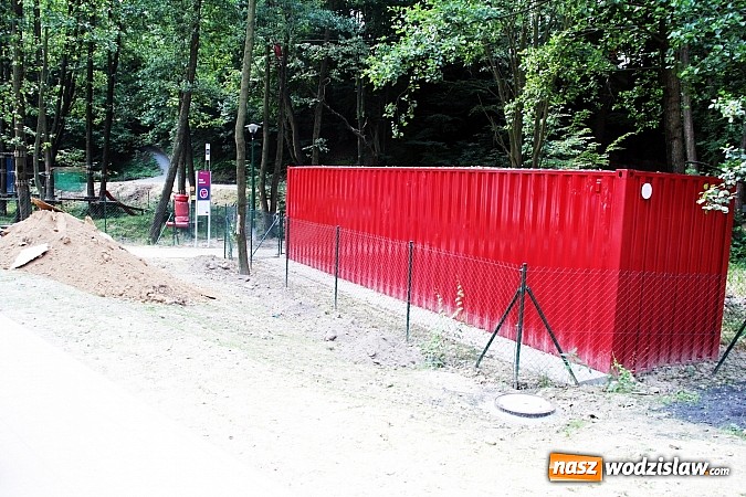 Zdjęcie w galerii na portalu naszwodzislaw.com: Budowa Rodzinnego Parku Rozrywki na finiszu  wiadomości z regionu