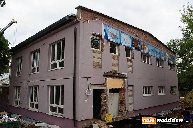 Zdjęcie w galerii na portalu naszwodzislaw.com: Remont pływalni trwa. Zobacz jak przebiegają prace  wiadomości z regionu