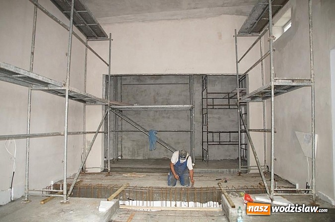Zdjęcie w galerii na portalu naszwodzislaw.com: Remont pływalni trwa. Zobacz jak przebiegają prace  wiadomości z regionu