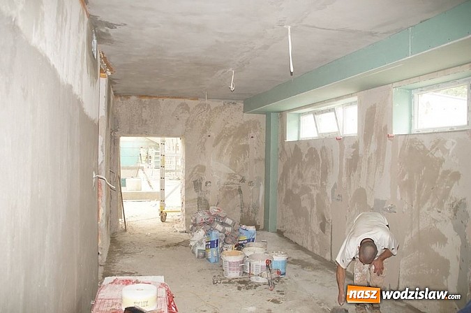 Zdjęcie w galerii na portalu naszwodzislaw.com: Remont pływalni trwa. Zobacz jak przebiegają prace  wiadomości z regionu