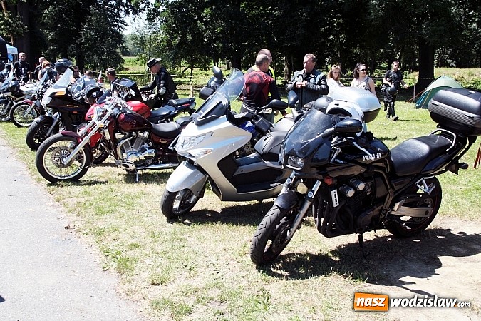 Zdjęcie w galerii na portalu naszwodzislaw.com: Mroczny Zlot Motocyklowy przyciągnął do Godowa tłumy fanów jednośladów wiadomości z regionu