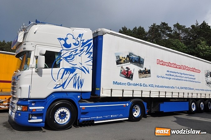 Zdjęcie w galerii na portalu naszwodzislaw.com: Mimo pogody w kratkę tysiące fanów na zlocie Master Truck 2015  wiadomości z regionu